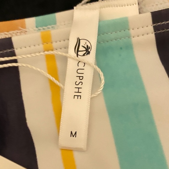 Cupshe Vibrant Striped Bikini Bottom - Picture 3 of 4